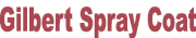 Gilbert Spray Coat Logo