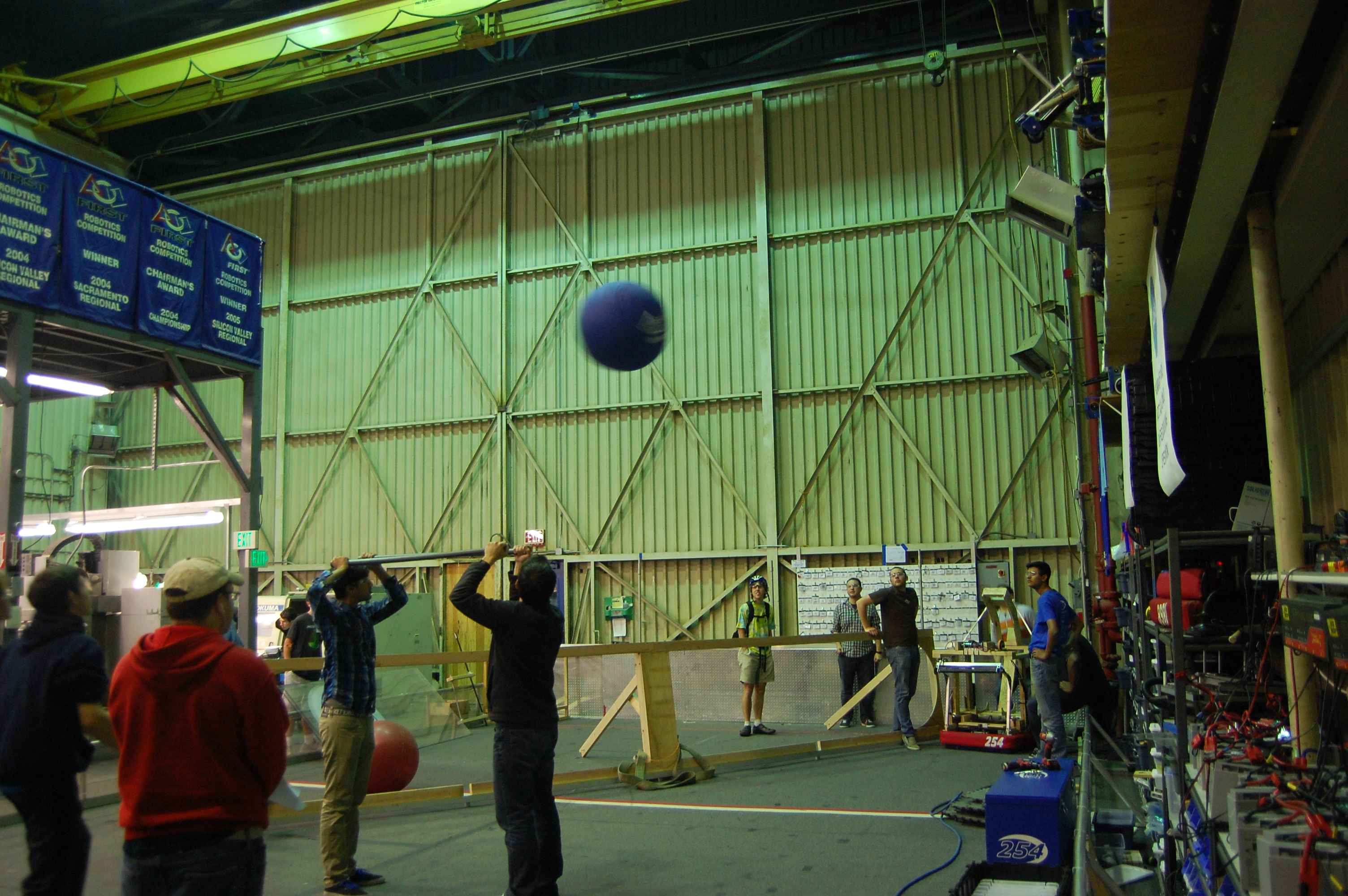 New Flywheel Shooter Launching Ball Higher than Before