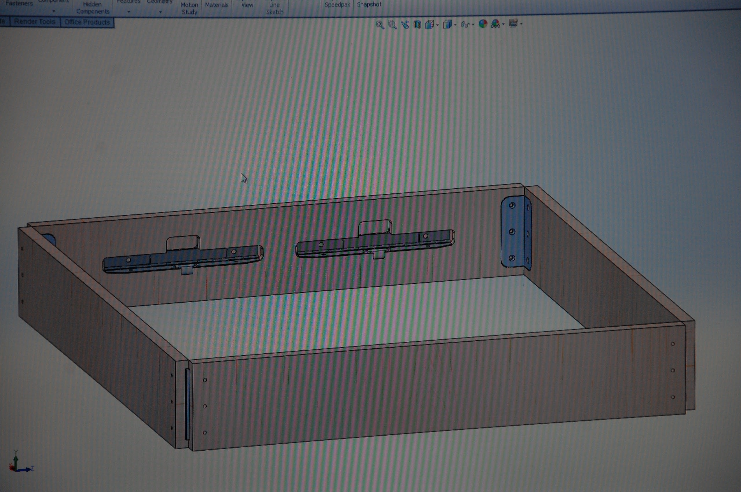 CAD for bumper