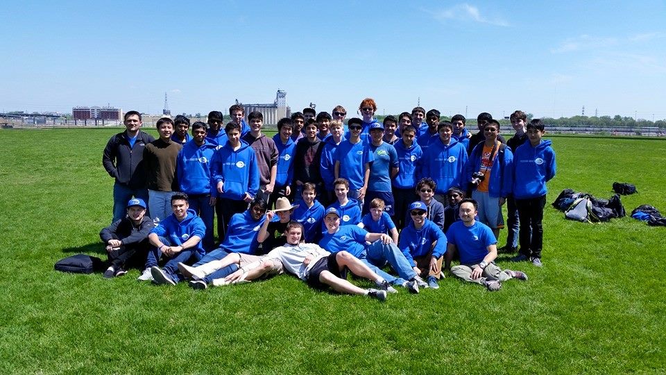 The whole team got to relax and visit the Arch on Sunday.