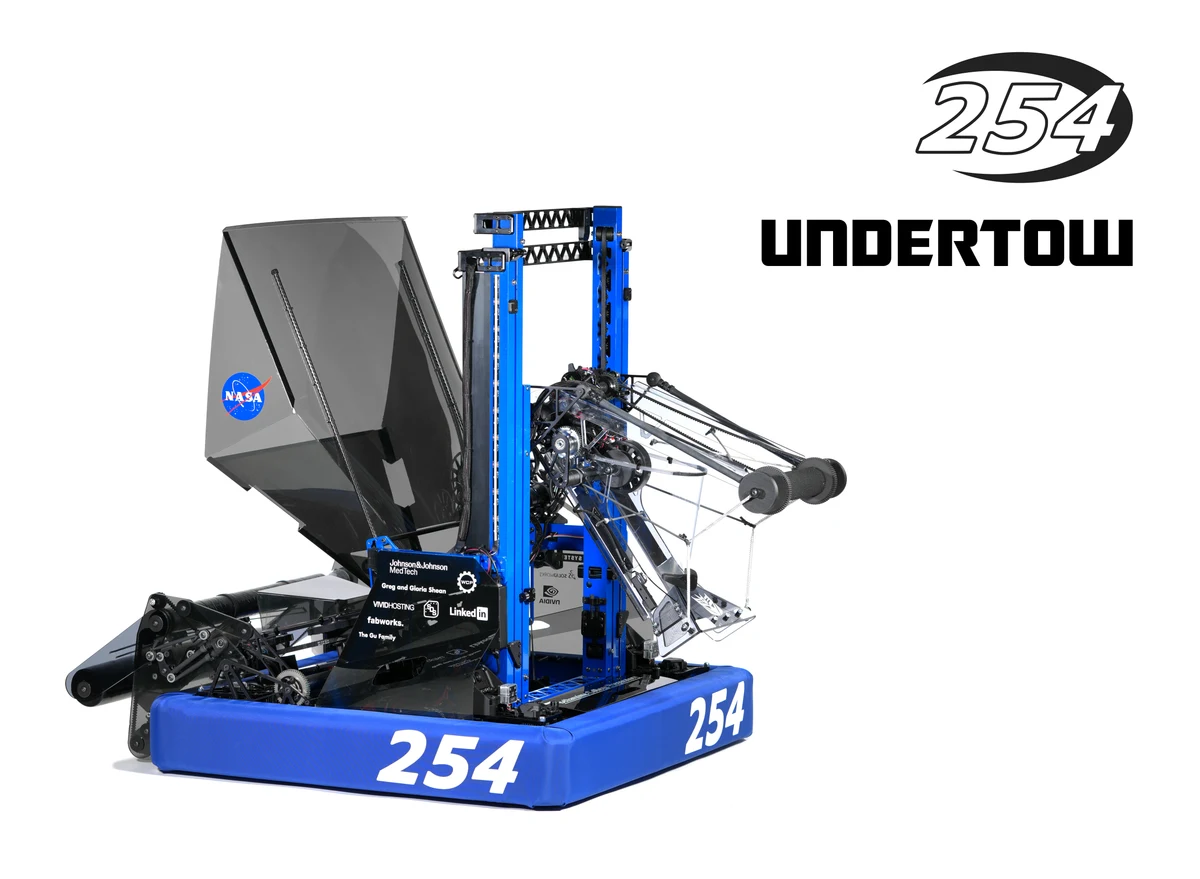 Undertow, Team 254's 2025 FRC robot